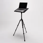 Tripod Standing Desk Adjustable Portable Multifunctional Tripod Standing Desk BLACK