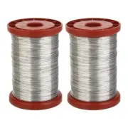 2Pcs 0.5mm 250G Iron Bee Hive Frame Wire, Beekeeping Equipment Bee Hive Tool Bee