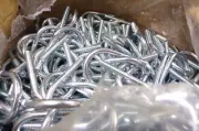 340PK Standard U-Bolt: Steel, Zinc Plated, 1/4"-20 Thread, B17243.025.0075 (G)