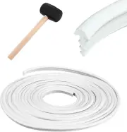60 ft Swimming Pool Liner Lock Roll Pool Bead Lock White Pool Liner Bead Wedg...