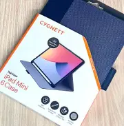 Cygnett iPad Mini 6th Gen Slim Case - 2 Tone Blue - BARGAIN - Free Post