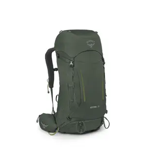 【Osprey 美國】Kestrel 38 盆景綠 阿特拉斯藍 S/M 2023新款 專業登山背包 男款後背包 百岳背包