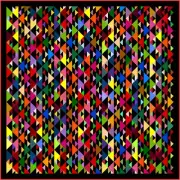 TANGERANG - Plains - 114"x114" - Quilt-Addicts Pre-cut Patchwork Quilt Kit King`