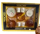Vintage Kids Visions Make Believe Corelle Dinnerware Kitchen. Cookware Set Toy