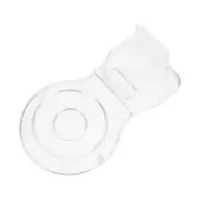 Acrylic Transparent Display Holder Coffee Mug Saucers Cup and Lid Organizer