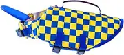 Esncddym Dog,High Visibility Lifesavers for Dogs with Handle | Reflective Swimsuits, Innovative Removable Floats Coat for Safe Swimming Boating Surfing Kayaking