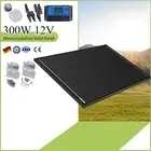 12V 300W Fixed Solar Panel Mono Cells Generator Caravan With Regulator 300 Watt