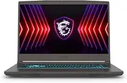 MSI Thin 15 B12VE 2024 Gaming Laptop 15.6" FHD IPS 144Hz 10-Core Intel i7-12650H 16GB DDR4 512GB SSD NVIDIA GeForce RTX 4050 6GB GDDR6 Wi-Fi 6E Backlit Keyboard Win11 Pro w/ONT 32GB USB