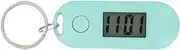 Toddmomy Digital Keychain Clip-On Exam Lightweight Plastic Portable Lanyard Watch with Precise Time