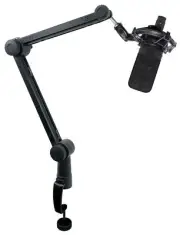 Audio Technica AT4040 Professional Cardioid Condenser Microphone+Pro Boom Arm