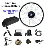 750W Electric Bike Conversion Kit 700C 28 Inch 29 Inch Brushless 13AH Battery