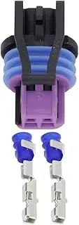 Xiaojiang Store 2 Pin New Plastic Connector se/nsor/s Connector with Terminal 154490026-1, DJ7022YB-1.5-21(5 Sets)