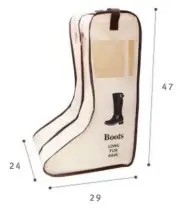 Long Boots Shoes Storage Travel Bag Protector Organizer Dustproof Container
