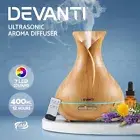 Devanti Ultrasonic Aroma Aromatherapy Diffuser Essential Oils Air Humidifier 400