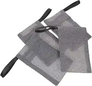 LALADEFIEE 4pcs Soap Save Bags Mesh Soap Bags Pouch Bathing Supplies Skin-friendly Fabric