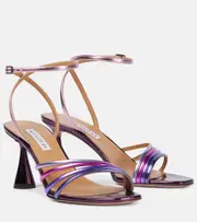 [Aquazzura] Aquazzura Latour 75 faux leather sandals AU 7.5 multicoloured