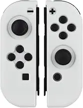 Anser Switch Joycon Silicone Protector (White) (Compatible with Nintendo Switch OLED Models)