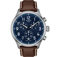 在飛比找PChome24h購物優惠-TISSOT 天梭 韻馳系列 Chrono XL計時手錶-藍