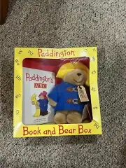 Paddington Bear ABC Book Plush Teddy Kids Children Family Gift Box New Sealed