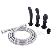 Splashy 3-in-1 Spraying Silicone Anal Douche Set