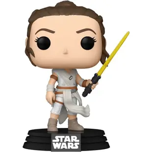 FUNKO POP 432 星際大戰 天行者的崛起 芮 w/黃色光劍 Star Wars 代理版