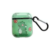 For Apple Airpods 1/2 Gen Universal Bluetooth Headphone Protective Case(Green)