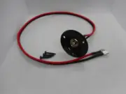 Speaker Cab 1 Speaker Wiring Harness W/ 1/4" Jack, 14ga Wire, Jak Plate W/Screws