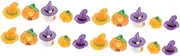 20 Pcs Halloween Resin Ornaments Miniture Decoration Halloween Fairy House Blush Decor House Decorations for Home Cake Decorating para De Mujer Interior Table Top Decor Charm Flat