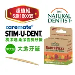 世界品牌 STIM-U-DENT 梳潔達 柔潔大地牙籤 單支型 (六盒裝)