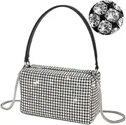 [BBTT.ful] Women's Evening Handbags Rhinestone Purse Sparkling Crossbody Bag Wedding Prom Party Club Purses