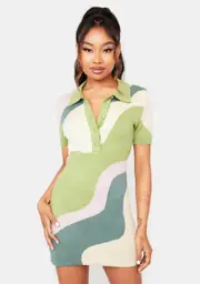 Born To Be Alive Mini Dress