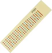SUPVOX Fretboard Stickers Guitar Scale Decals Chord Progressions Durable and Easy to Apply Guitar Fretboard Stickers