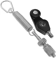 Totority 4pc Drum Pedal Spring Assembly Metal Spring Cam Tensioner for Single/double Pedal Replacement Parts