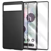 2in1 Premium 9H Tempered Glass Screen Protector Case f Google Pixel 7 Pro Phones