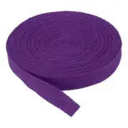 Cotton Twill Tape 15mm 10 Yards Cotton Ribbon Bias Binding Tape Violet Purple