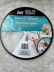 Jot Do It Yourself Stencil Wheel SEA SHELLS NEW