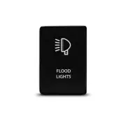 CH4x4 Toyota Small Push Switch Flood Ligths Symbol - Blue LED