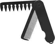 Hair Comb For Travelling - 2 In 1 Travel Folding Combs | Foldable Pocket Size Comb | Anti-Static Combs Fine Tooth Comb | Wide Tooth Comb For Grooming Home & Beauty Salon Acessoriess