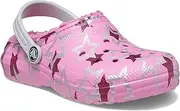 [Crocs] Classic Lined Disco Dance Party Clog Kids Taffy
