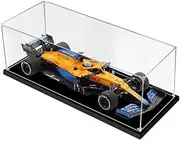 Acrylic Display Case for 1:18 Spark MCLAREN F1 MCL35M Winner 2021 Italian GP #3 RICCIARDO Diecast Car Model Figure Storage Box Dust Proof Glue Free