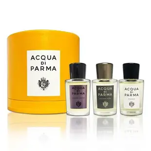 Acqua Di Parma 帕爾瑪之水 Colonia 克羅尼亞古龍水香水禮盒 20mlX3入(經典+純淨之水+紳士古龍水)