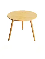 [SOGA] Small Side Coffee Table 60x60cm in Walnut