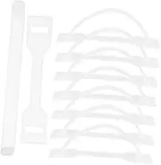Cabilock 100Sets Carry Handles for Cardboard Boxes Shipping Handle for Milk Cartons Present Boxes and More Heavy Load Capacity Up to Easy to Install