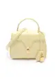 二奢 Pre-loved Celine mini 16 Sais Handbag leather Light yellow 2WAY