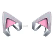 US Stock Cat Kitty Ears for Razer Kraken 2019 Kraken TE V2 7.1 Headsets Gray