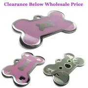 76 Pack MyIDDog with no Engraving 316L Stainless Steel Pet Tag, Clearance Sale