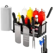 Griddle Caddy for Blackstone Griddle Accessories, Space Magnetic Tool Holder
