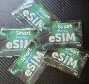 SMART Prepaid eSim Philippines - w/ free calls, SMS and up to 21 GB data