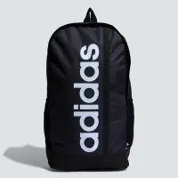 在飛比找Yahoo奇摩購物中心優惠-ADIDAS LINEAR BP 後背包-深藍-HR5343