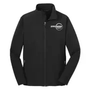 Speedway Motors Soft Shell Jacket, Black, XXL